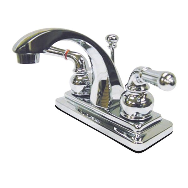 Kingston Brass KS4641NML 4" Centerset Bathroom Faucet, Polished Chrome KS4641NML